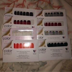Color Street Lot of 8!